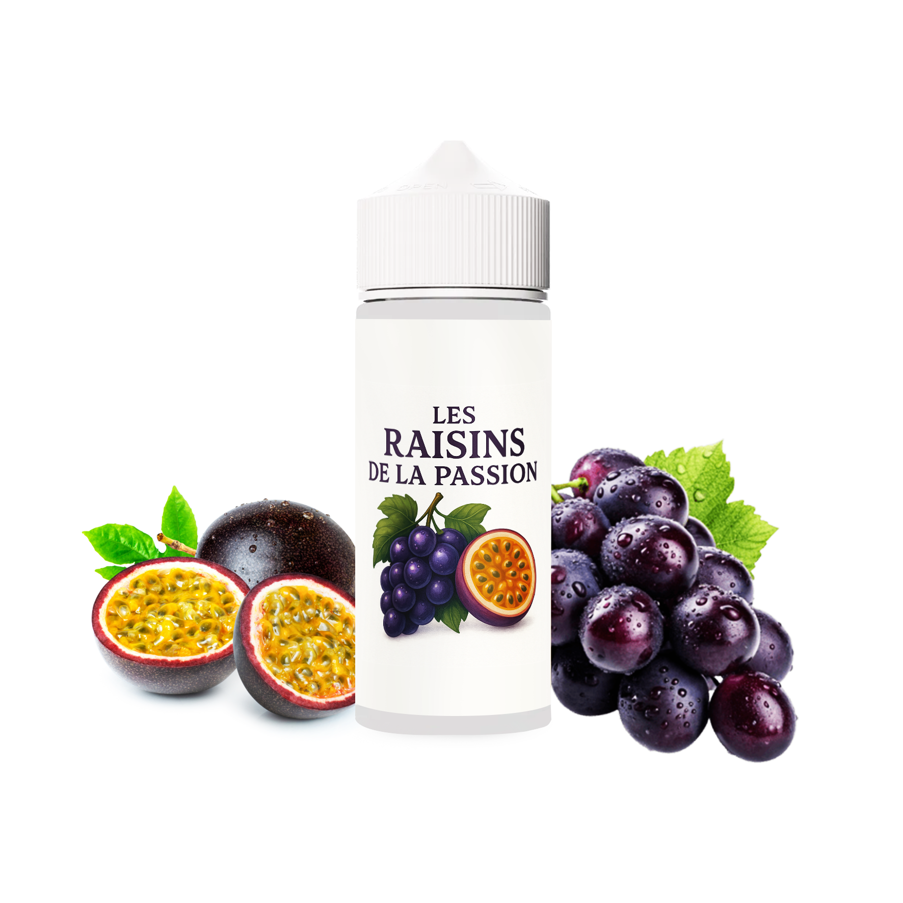 Les Raisins de la Passion  - Fruit de la Passion, Raisin 100ml