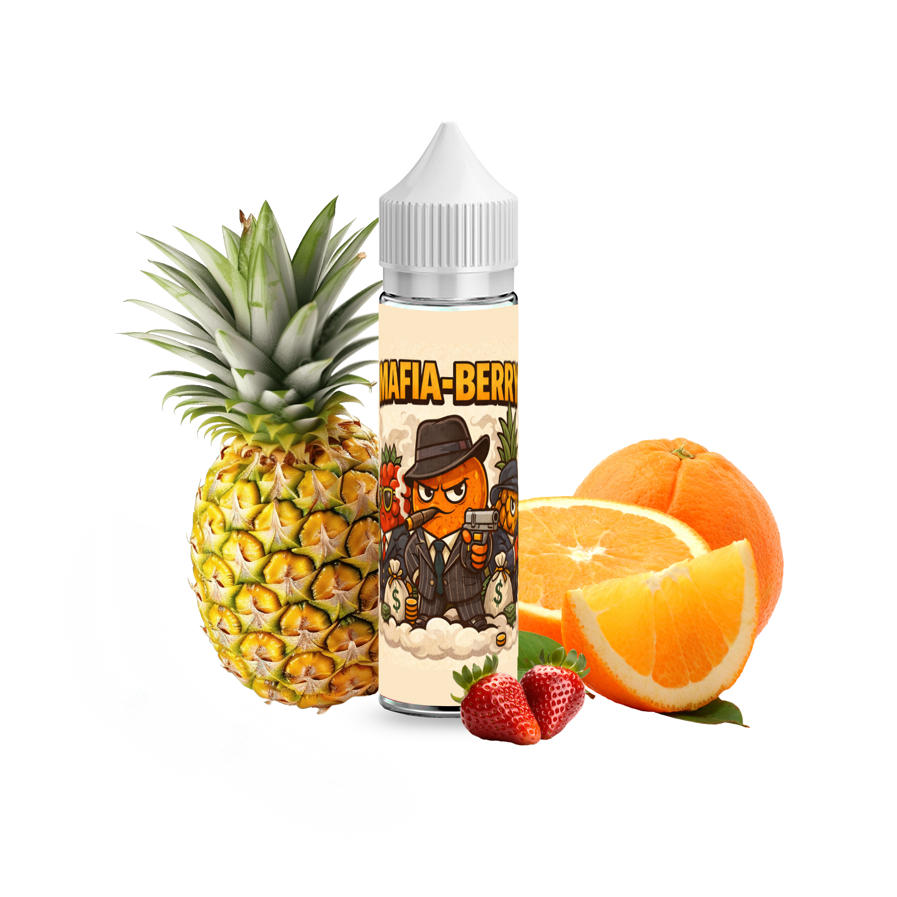 Mafia Berry - Fraise, Orange, Ananas 50ml