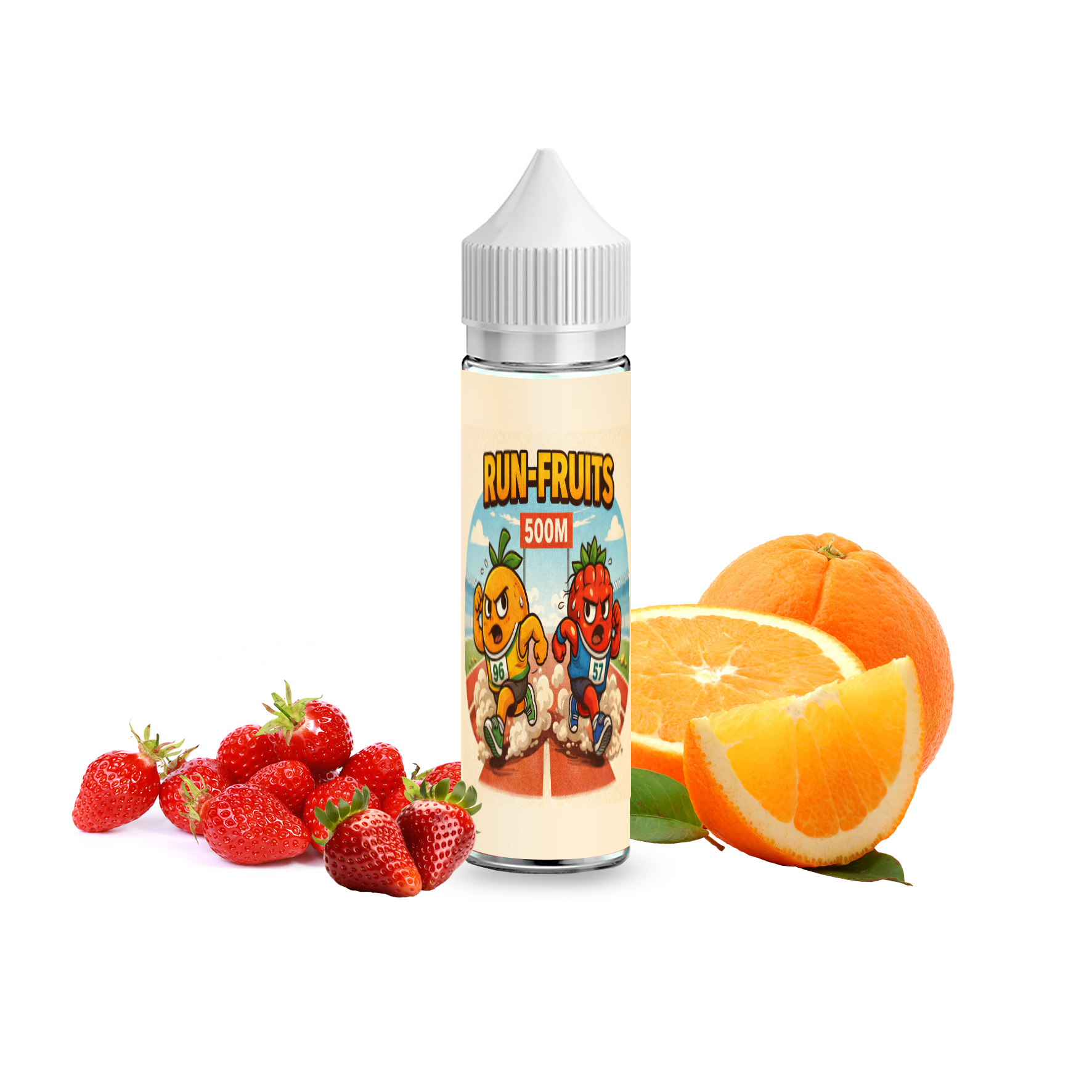 Run Fruits - Fraise, Orange 50ml